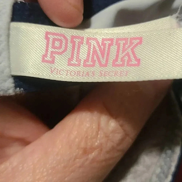 Victoria's Secret PINK Push-up Top - Teal Blue, Heather Grey - Picture 5 of 5